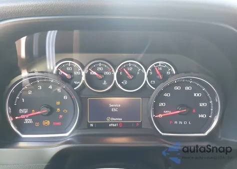 2021 Chevrolet Silverado 1500 2Wd Short Bed Lt из США, поврежденный, VIN 3GCPWCET4MG240624